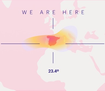 We are here 23.4°